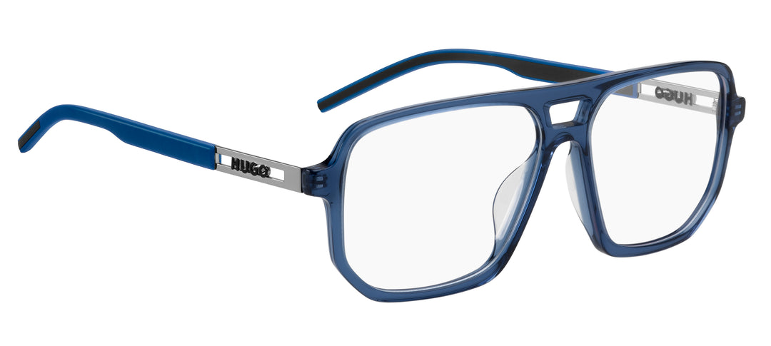 HUGO HG 1415/G azul, ángulo alternativo de tres cuartos 