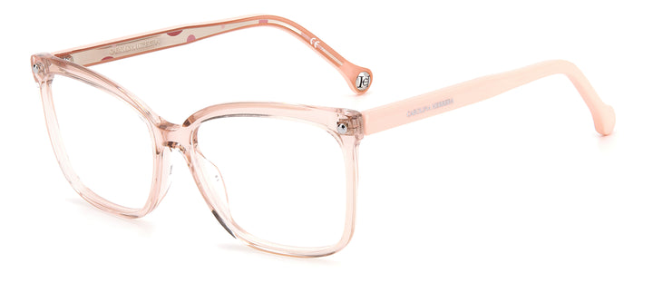 CAROLINA HERRERA HE0012 rosa nude, vista principal de tres cuartos 