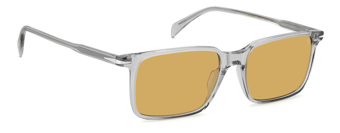 DAVID BECKHAM DB 1220/S gris, ángulo alternativo de tres cuartos 