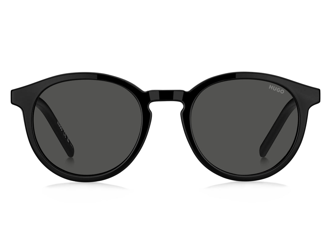 HUGO HG 1330/CS2 negro, vista frontal con el primer clip solar 