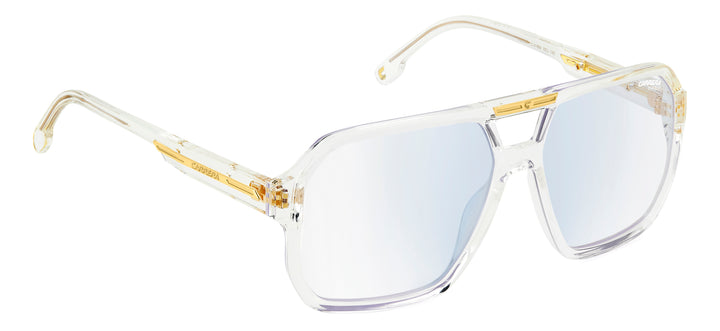 CARRERA CA VICTORY C 01/BB transparente y dorado, ángulo alternativo de tres cuartos 