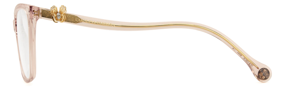 CAROLINA HERRERA HER 0395/G beige nude, vista lateral 