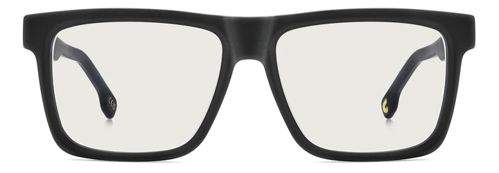 CARRERA CA VICTORY C 06 negro mate, vista frontal con varillas abiertas 