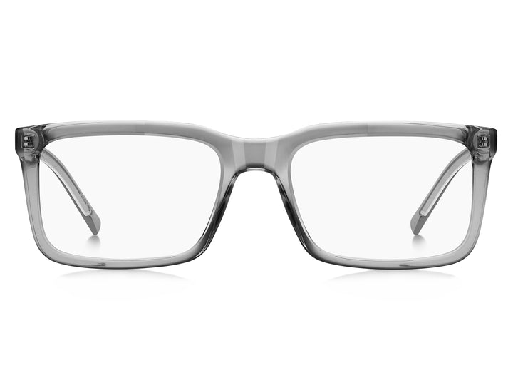 HUGO HG1317 gris, vista frontal con varillas abiertas 