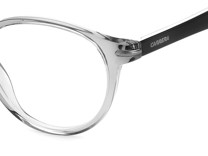 CARRERA CA310 gris, detalle del logotipo y la bisagra 