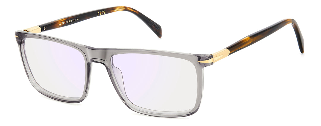 DAVID BECKHAM DB 1181 gris y havana marrón, vista principal de tres cuartos #color_moi