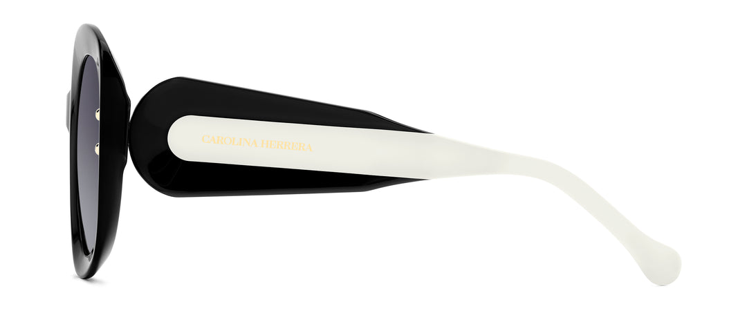 CAROLINA HERRERA HE0254/S negro y blanco, vista lateral 