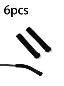 Funda Tejida para Patillas de Orificio Redondo — Negro 
